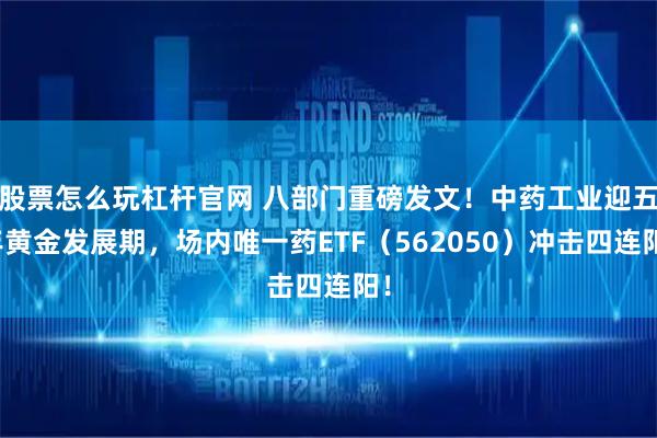 股票怎么玩杠杆官网 八部门重磅发文！中药工业迎五年黄金发展期，场内唯一药ETF（562050）冲击四连阳！