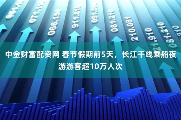 中金财富配资网 春节假期前5天，长江干线乘船夜游游客超10万人次